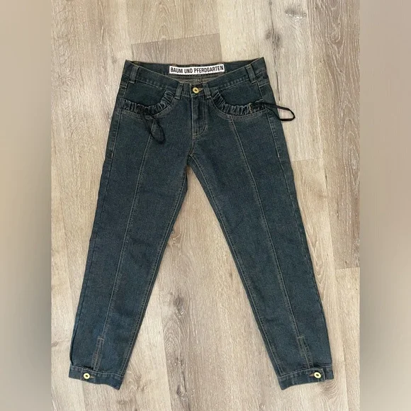 Baum Und Pferdgarten straight leg low rise jeans - Picture 1 of 10